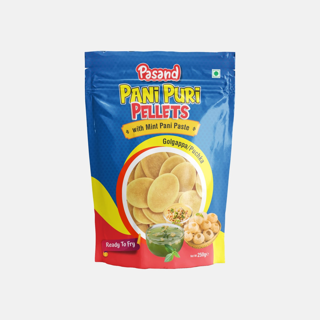 Pasand Mini Pani Puri Pellets With Mint Pani Paste 250g