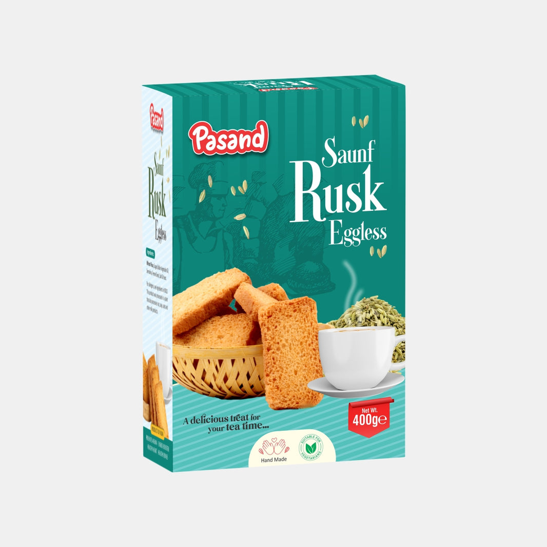 Pasand Saunf Rusk 400g
