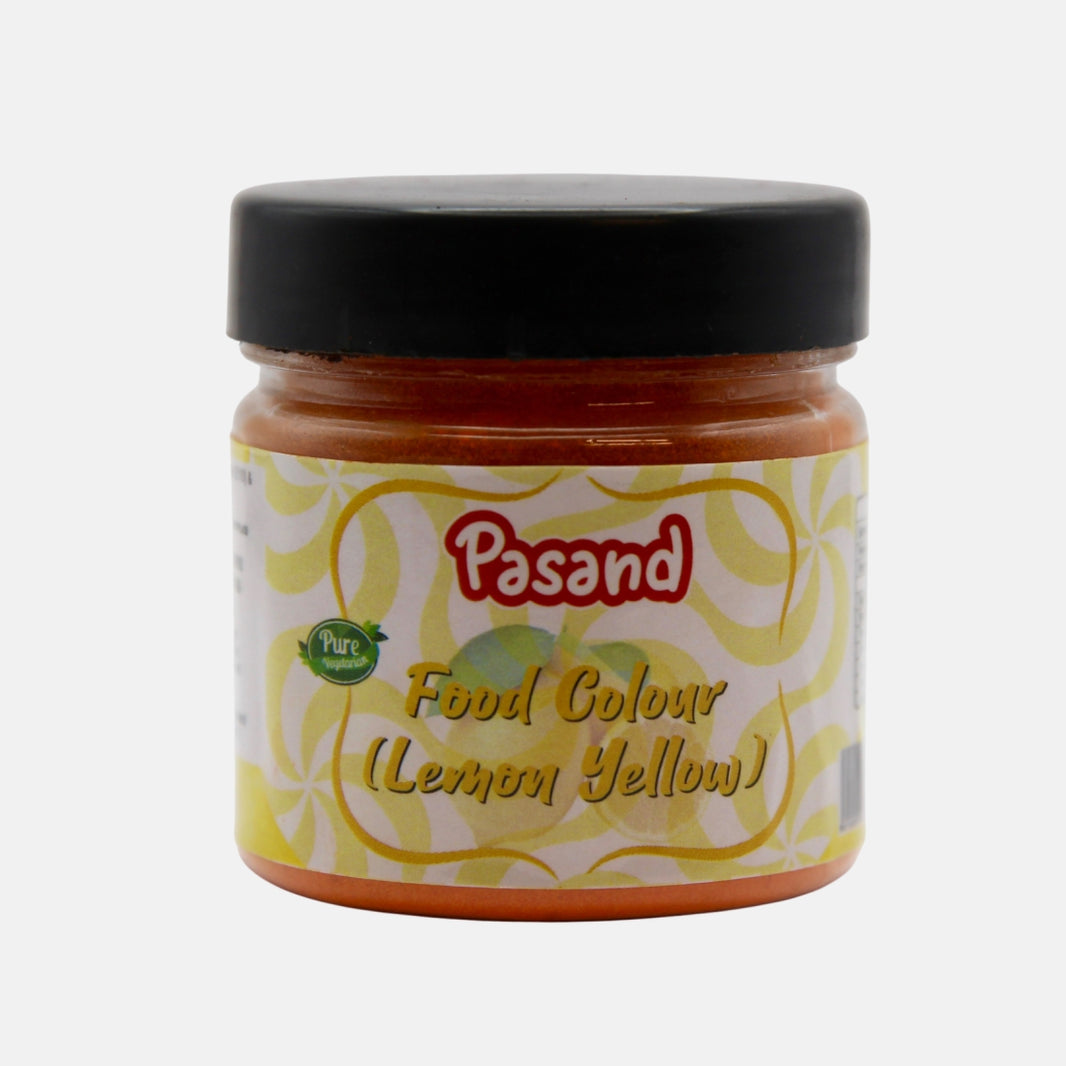 Pasand Food Colour Lemon Yellow 100g