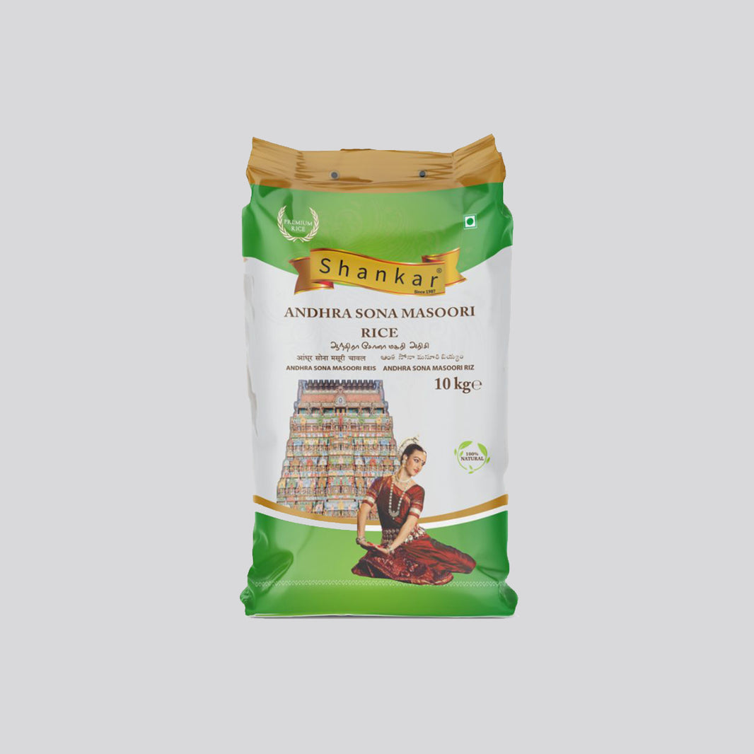 Shankar Andhra Sona Masoori Rice - 10kg