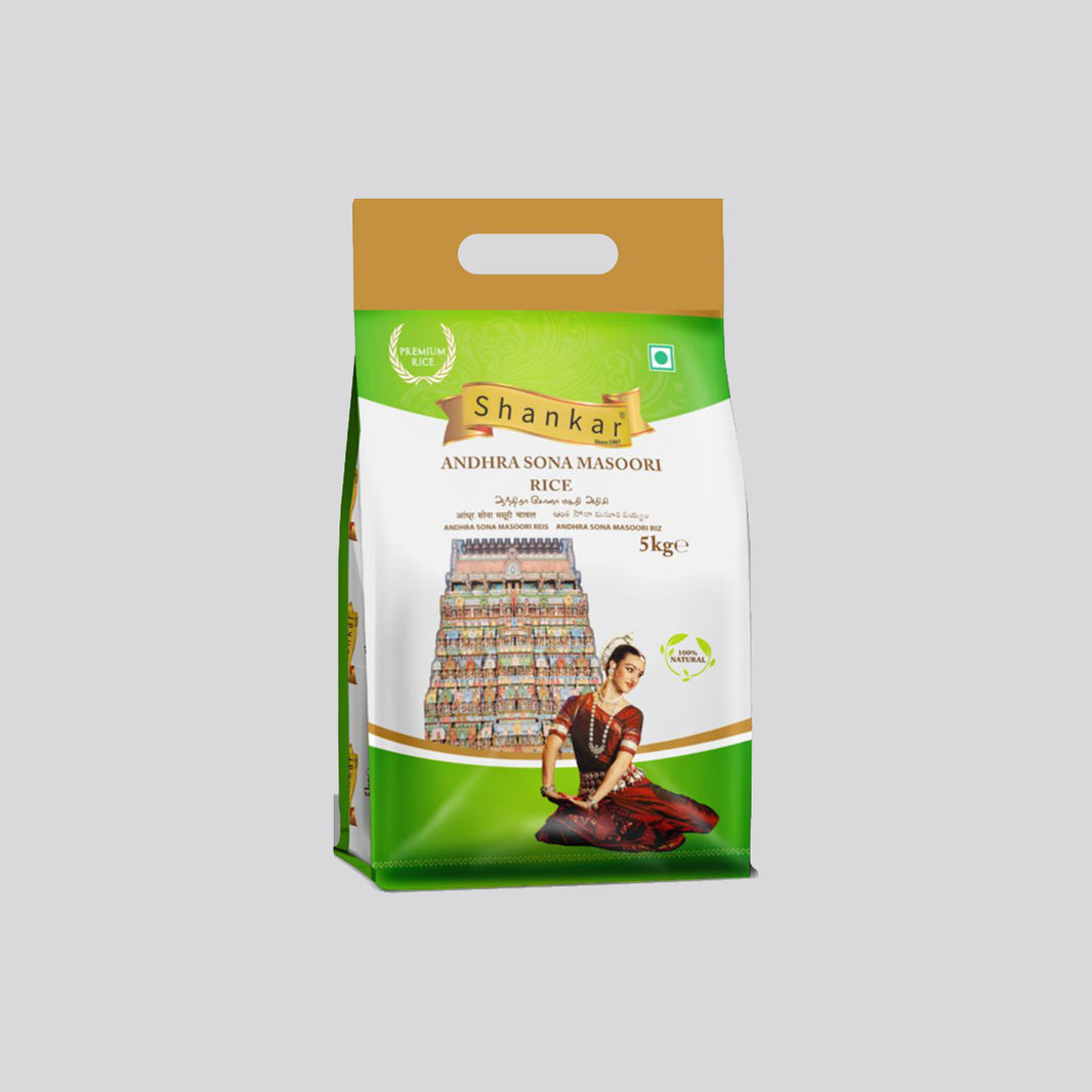 Shankar Andhra Sona Masoori Rice - 5kg