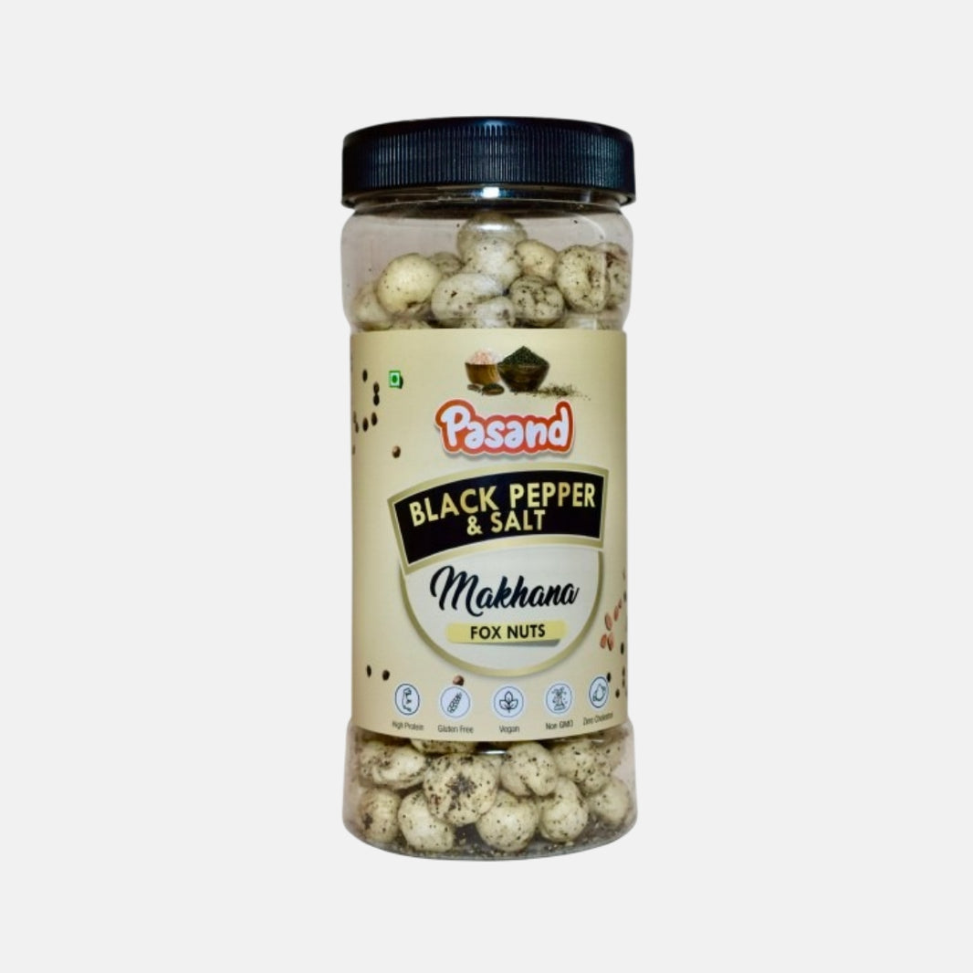 Pasand Makhana-Black Pepper& Salt 80g