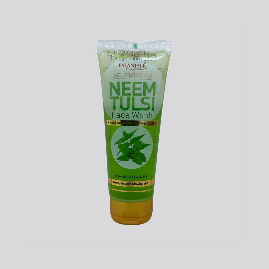 Patanjali Neem Tulsi Face Wash - 100g
