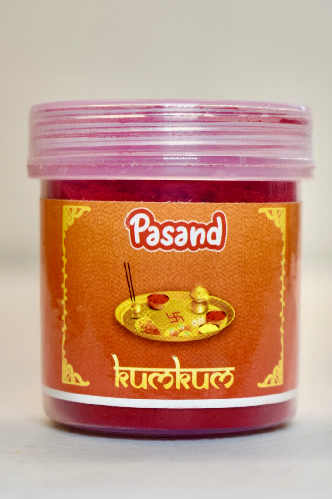 Pasand Premium Kumkum – Traditional Red Powder for Rituals & Daily Worship