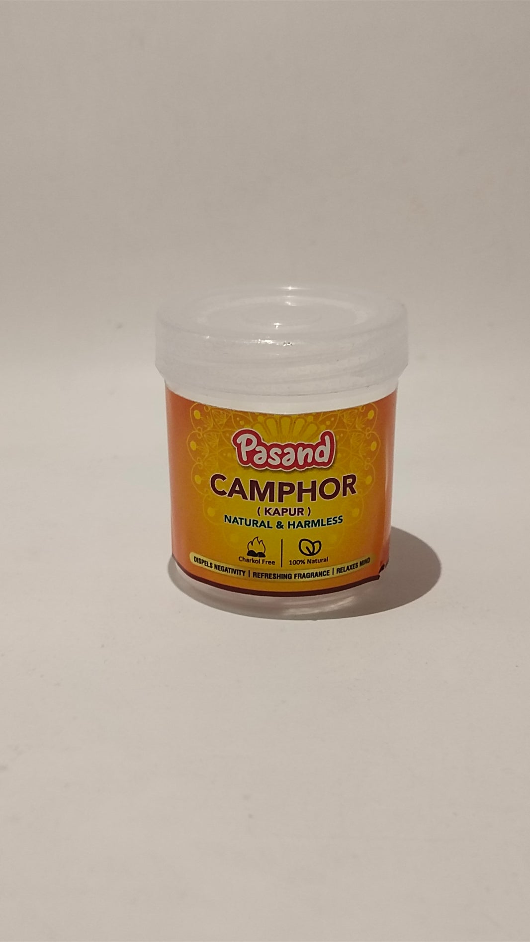 Pasand Camphor (Kapur) – Natural & Harmless | Charcoal-Free | Divine Fragrance