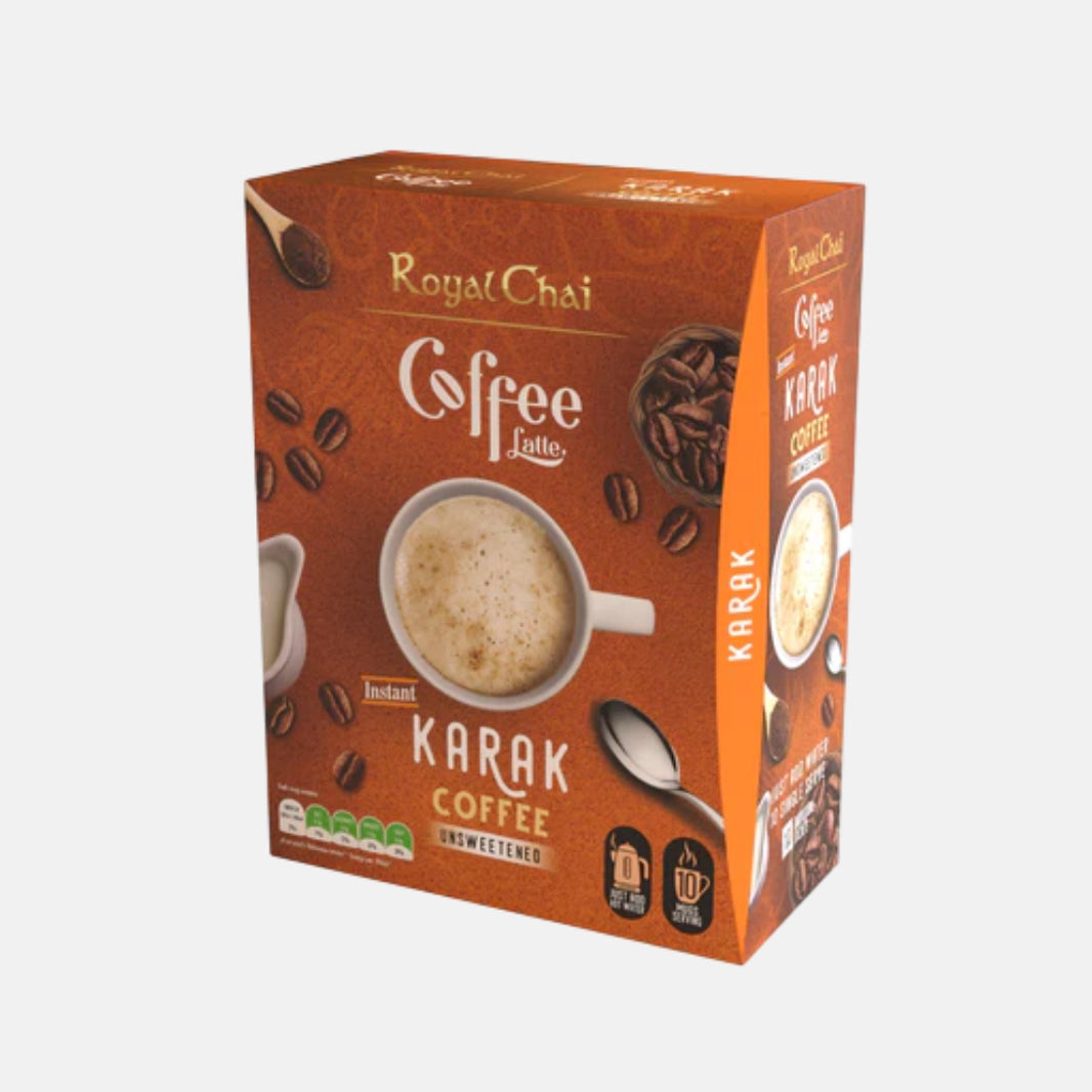Royal Coffeelatte  Karak Sweetened Tray 180gm