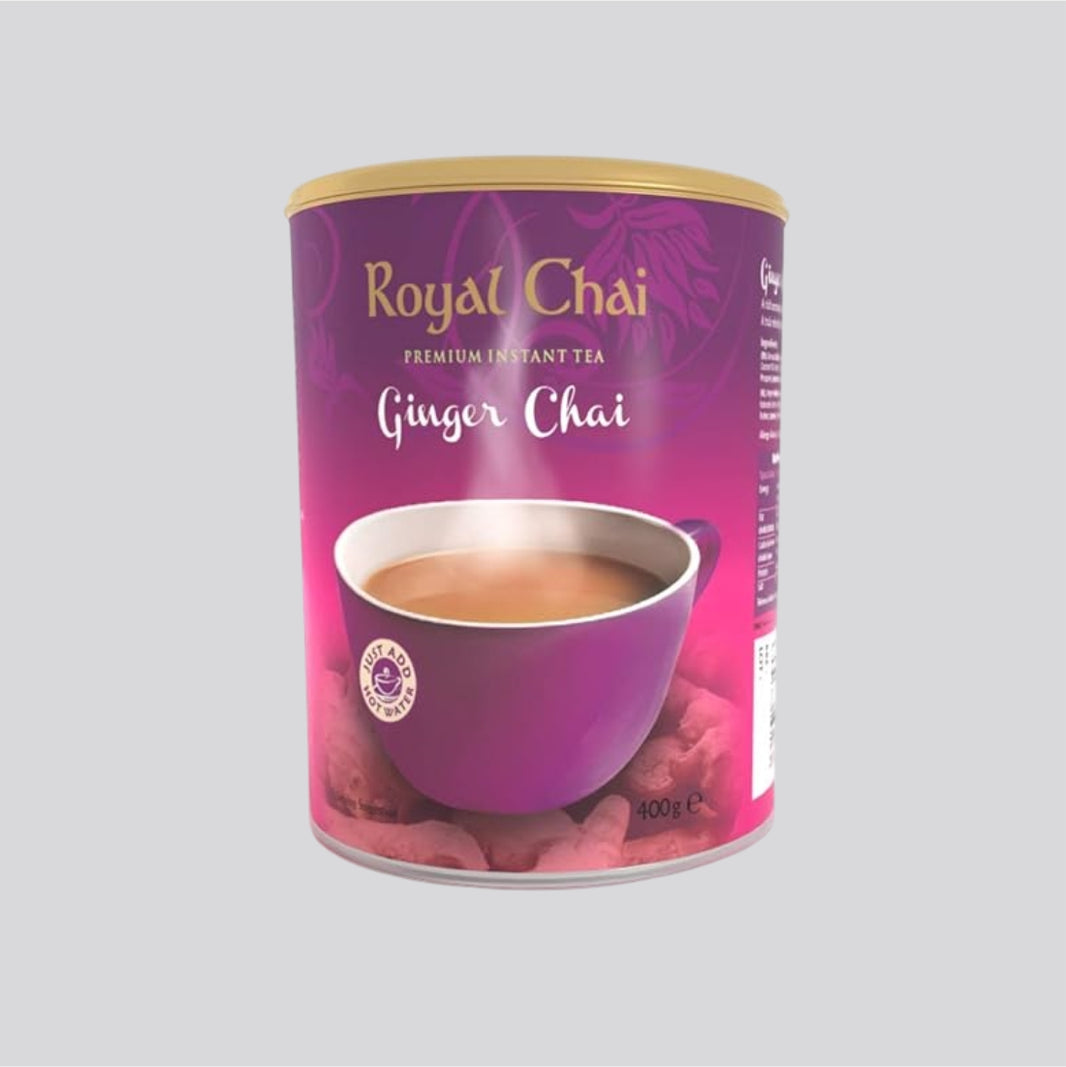 Royal Chai Ginger Chai Unweetened - 400g