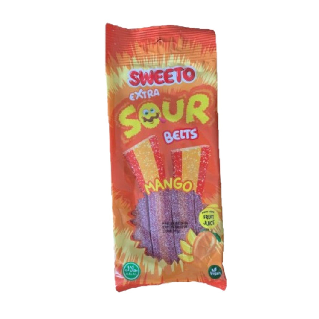 Sweeto Extra Sour Belts Mango