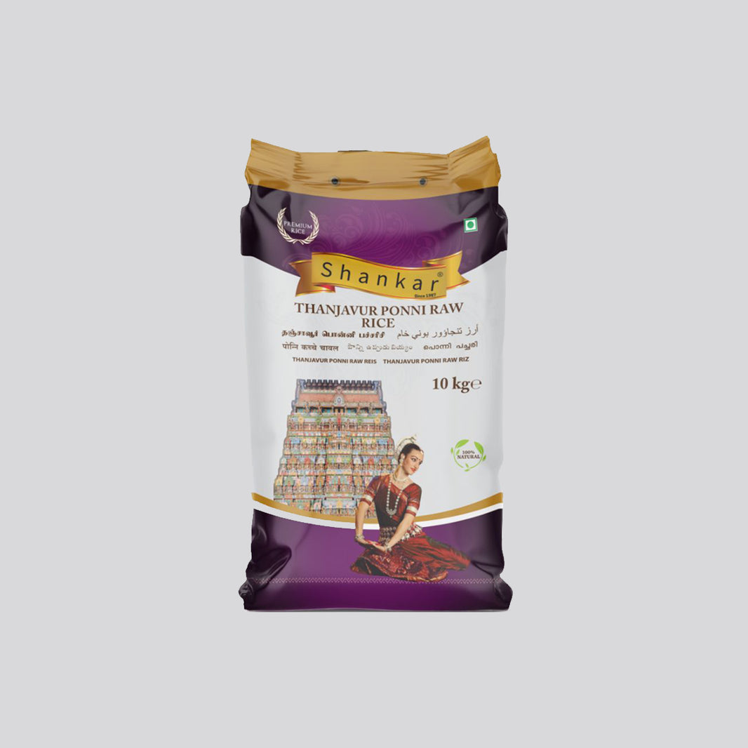 Shankar Thanjavur Ponni Raw Rice - 10kg
