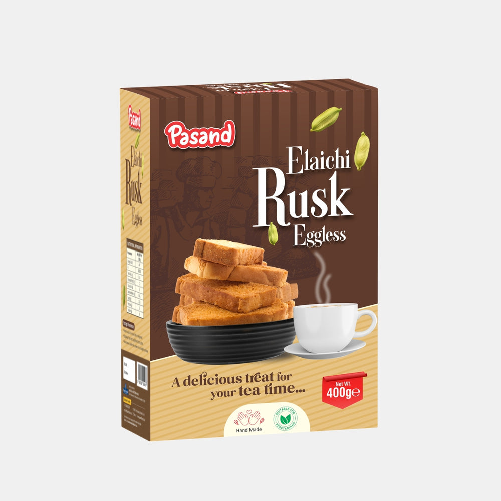 Elachi Rusk Pasand Elaichi Rusk 400g