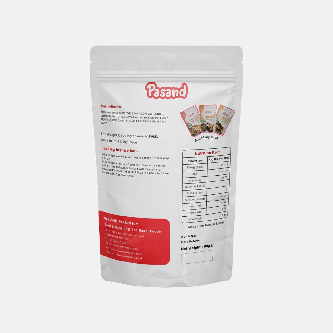 Pasand Dabeli Masala 100g