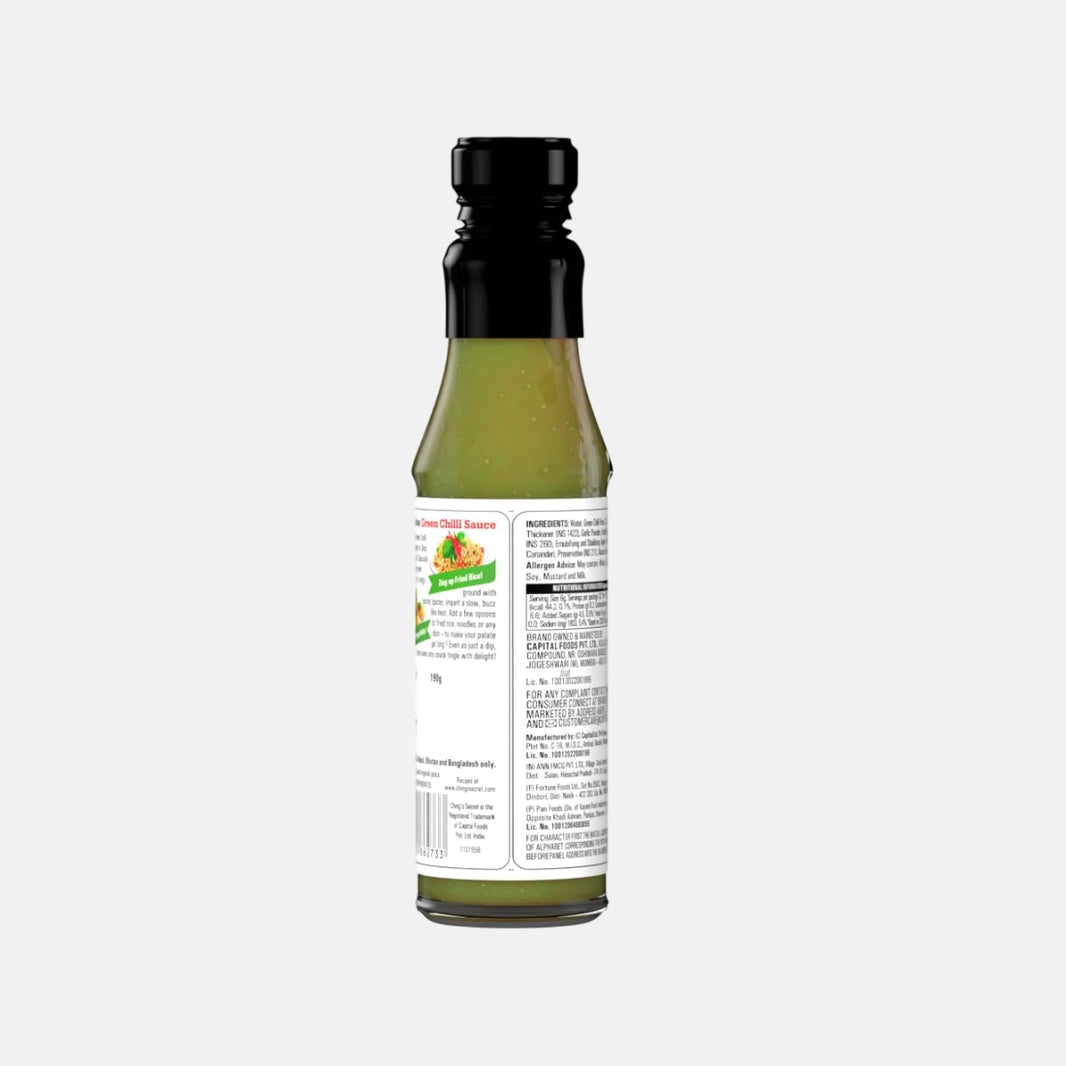 Chings Secret Green Chilli Sauce 190g