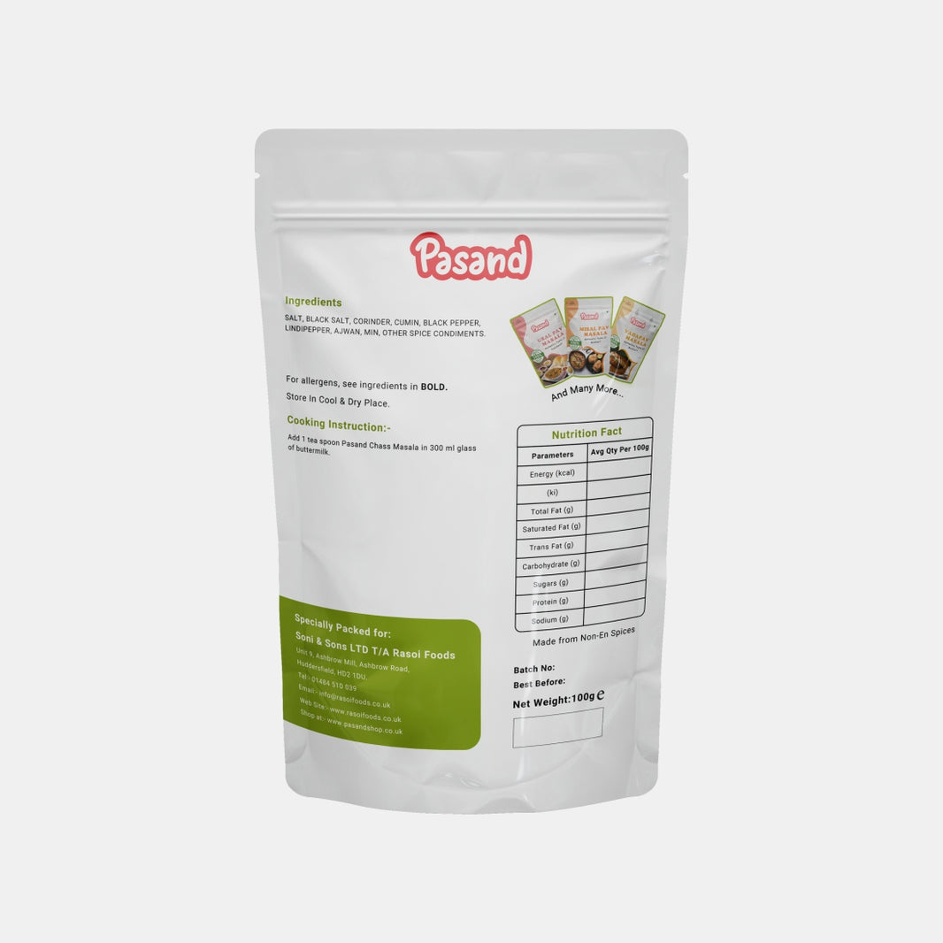 Pasand chass Masala 100g