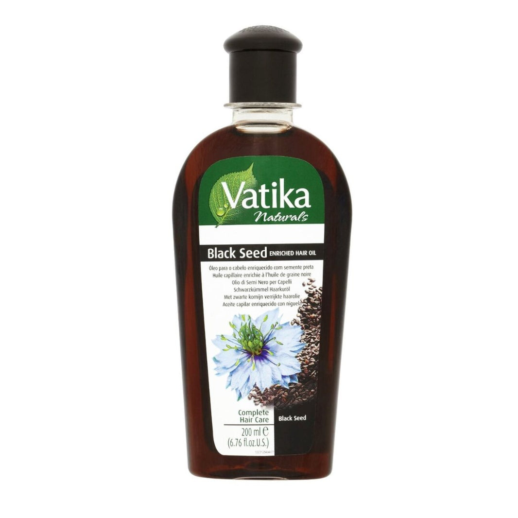 Vatika Naturals Black Seed Enriched Hair Oil – 200ml | Complete Hair Care Solution