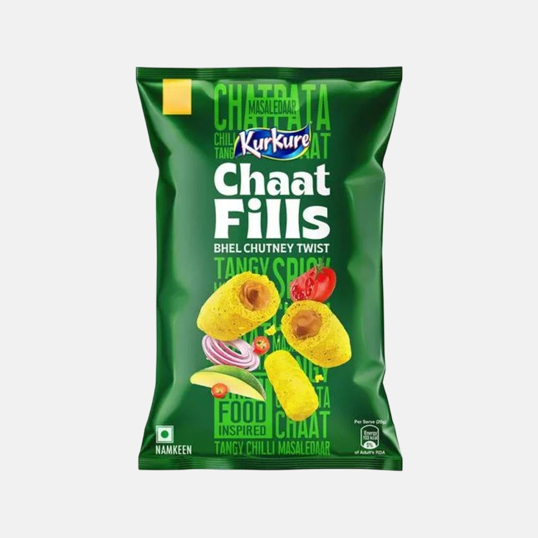 Kurkure Chaat Fills-Papdi Chaat Twist 40g