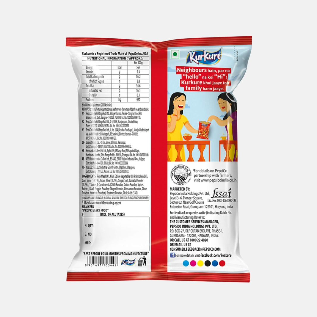 Kurkure Naughty Tomato 90g