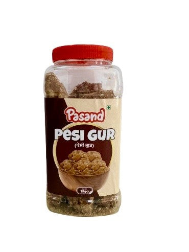 Pasand Pesi Gur – 1kg | Natural Crushed Jaggery for Everyday Use