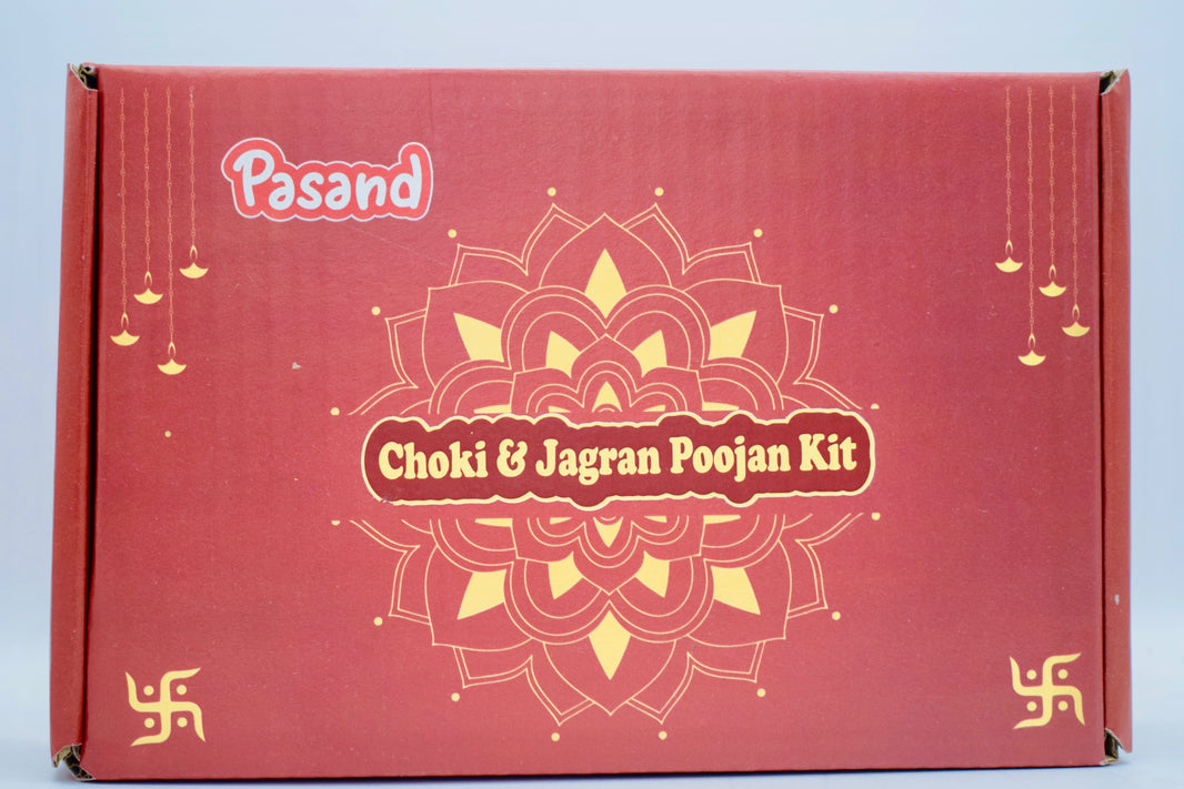 Pasand Choki & Jagran Poojan Kit – Complete Spiritual Worship Set