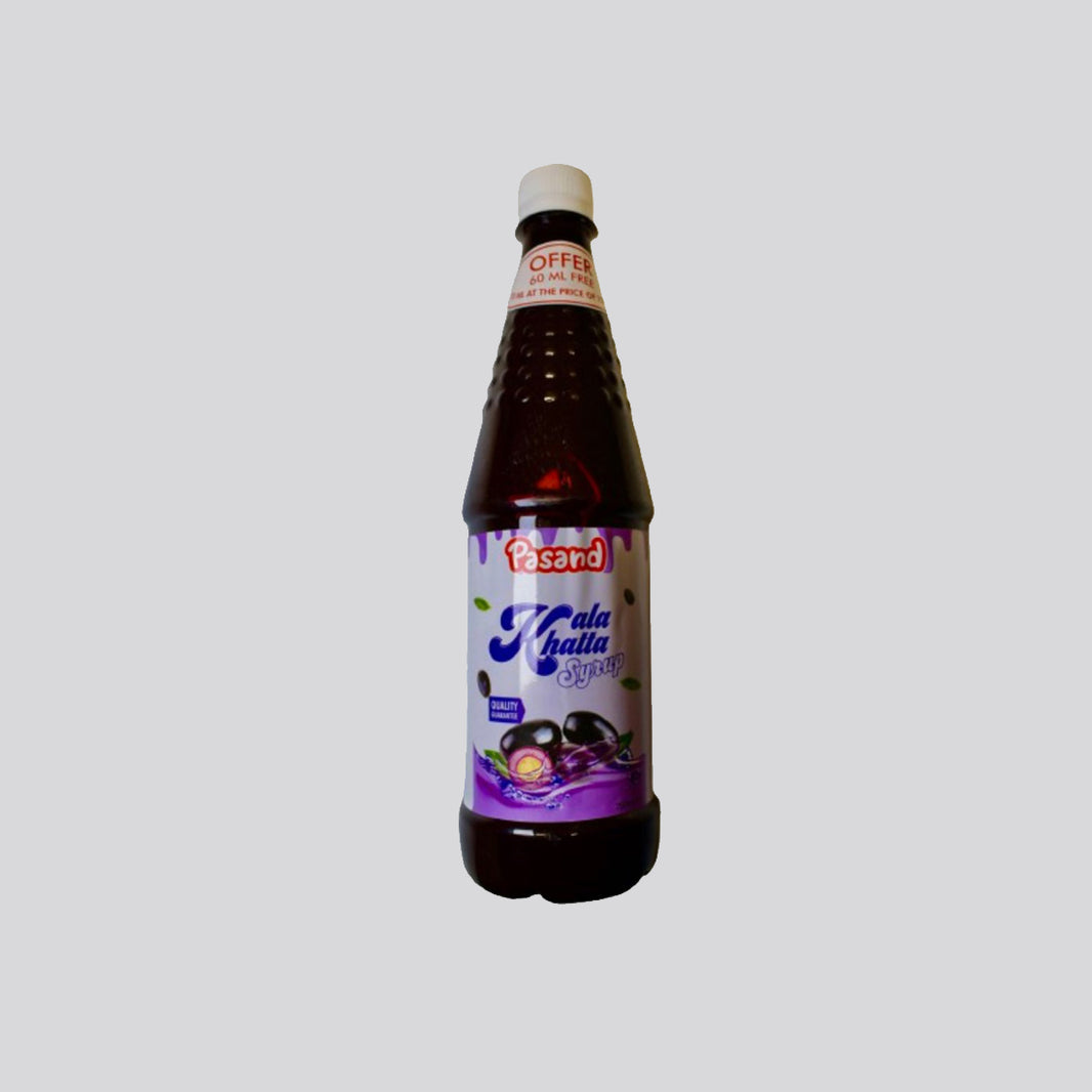 Pasand Kala Khatta Syrup - 810ml