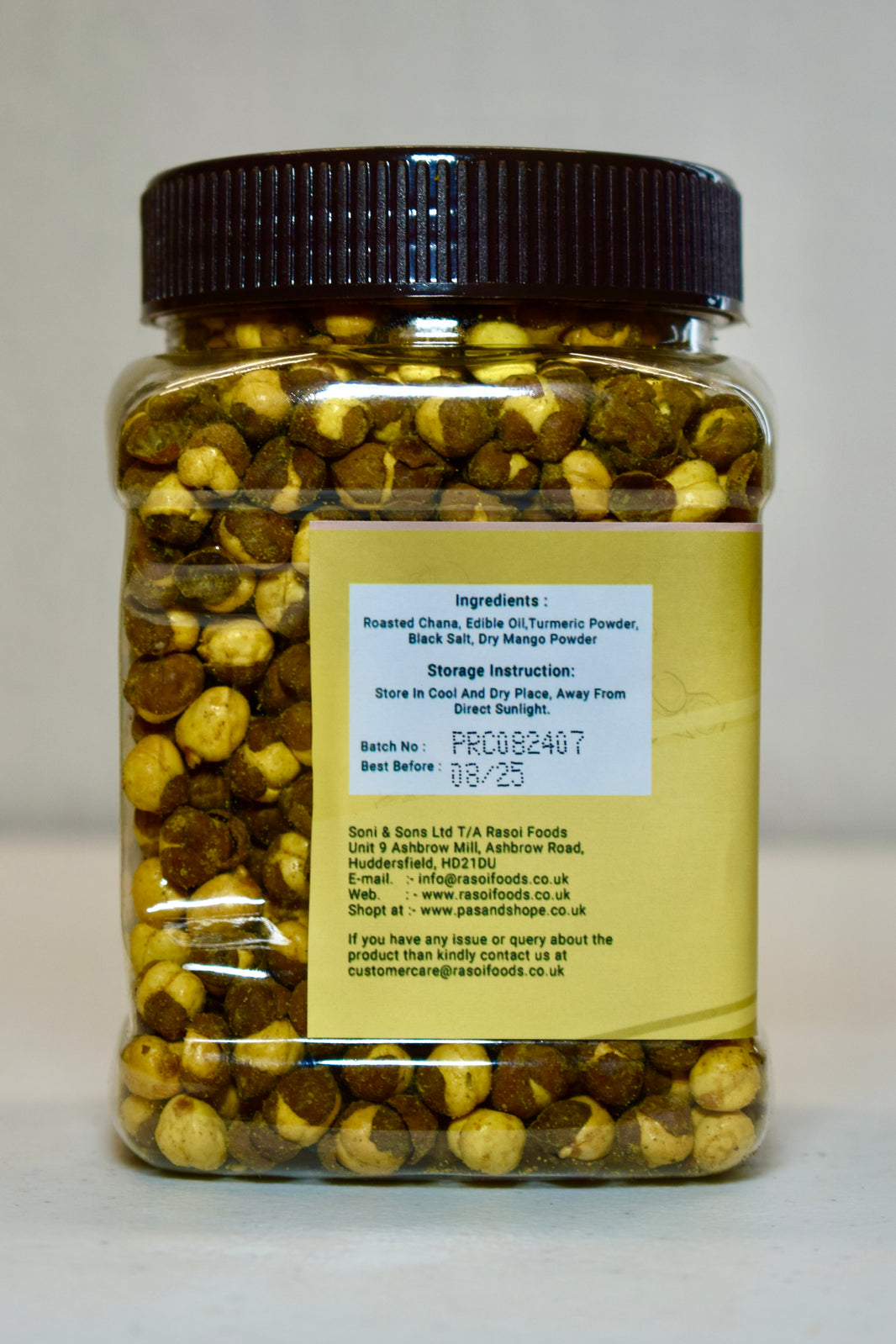 Pasand Roasted Chana – Hing Jeera (200g) | Protein-Rich Snack with Digestive Spices