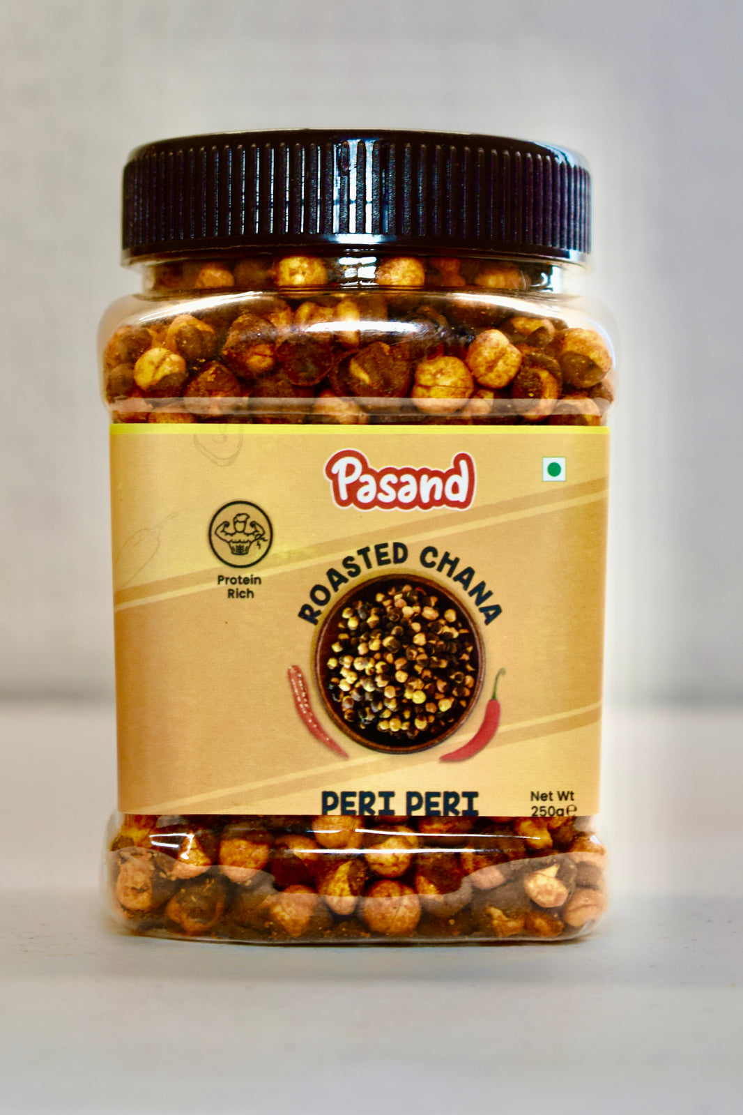 Pasand Roasted Chana – Peri Peri (250g) | Spicy Global Flavour with Indian Crunch