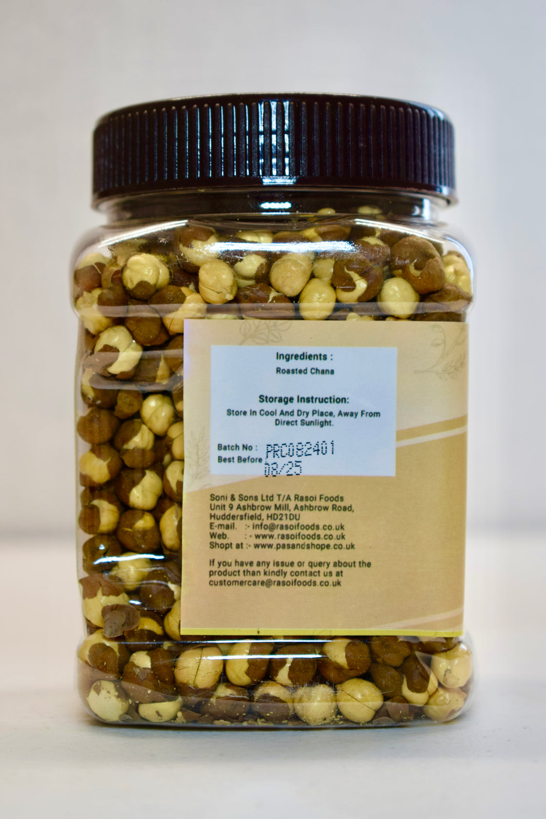 Pasand Roasted Chana – Plain (200g) | Classic Protein-Packed Snack