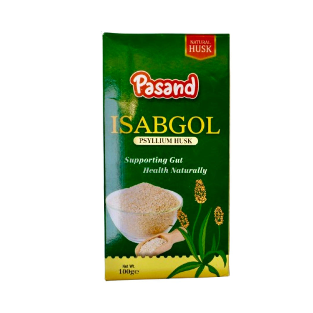 Pasand Isabgol (Psyllium Husk) – 100g | Natural Digestive Fiber for Gut Health