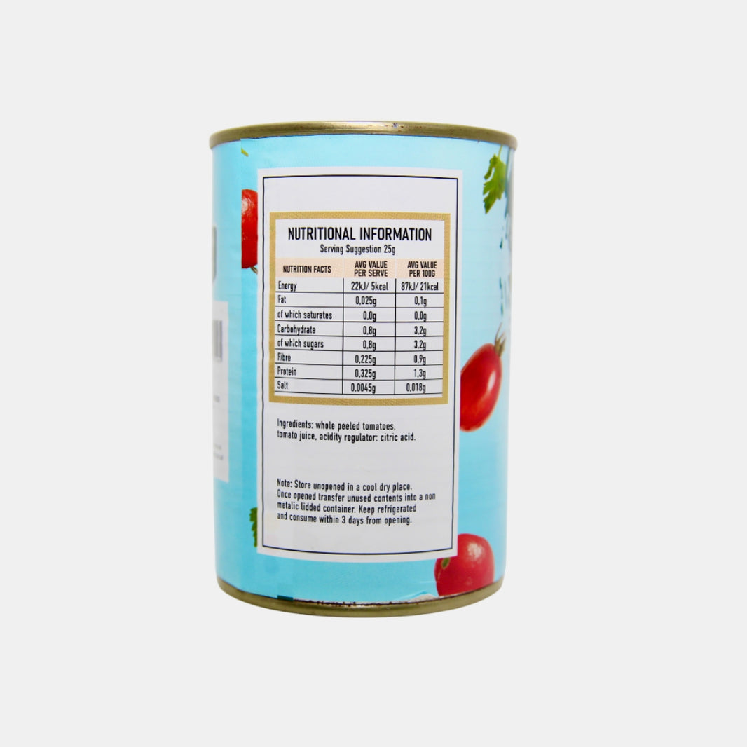 Pasand Peeled Plum tomato 400g