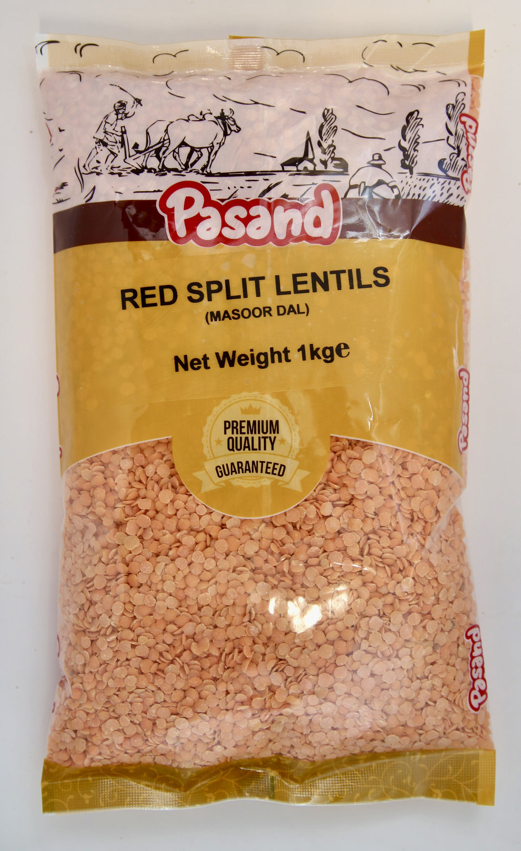 Pasand Red Split Lentils - 2kg