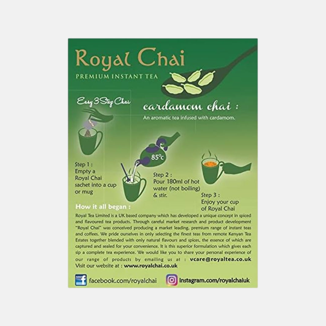 Royal Chai Elaichi Unsweetened 180g