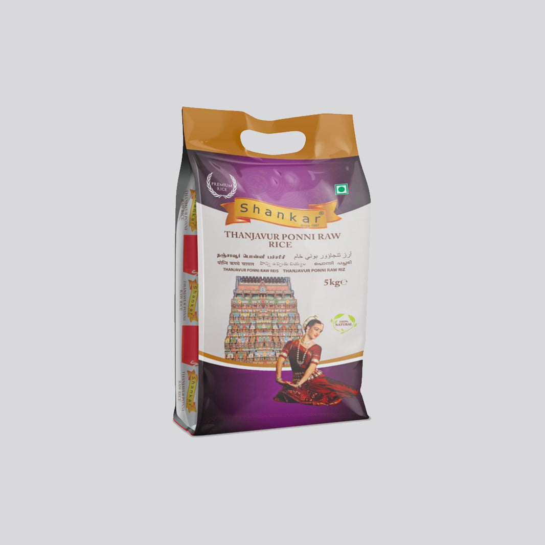 Shankar Thanjavur Ponni Raw Rice - 5kg