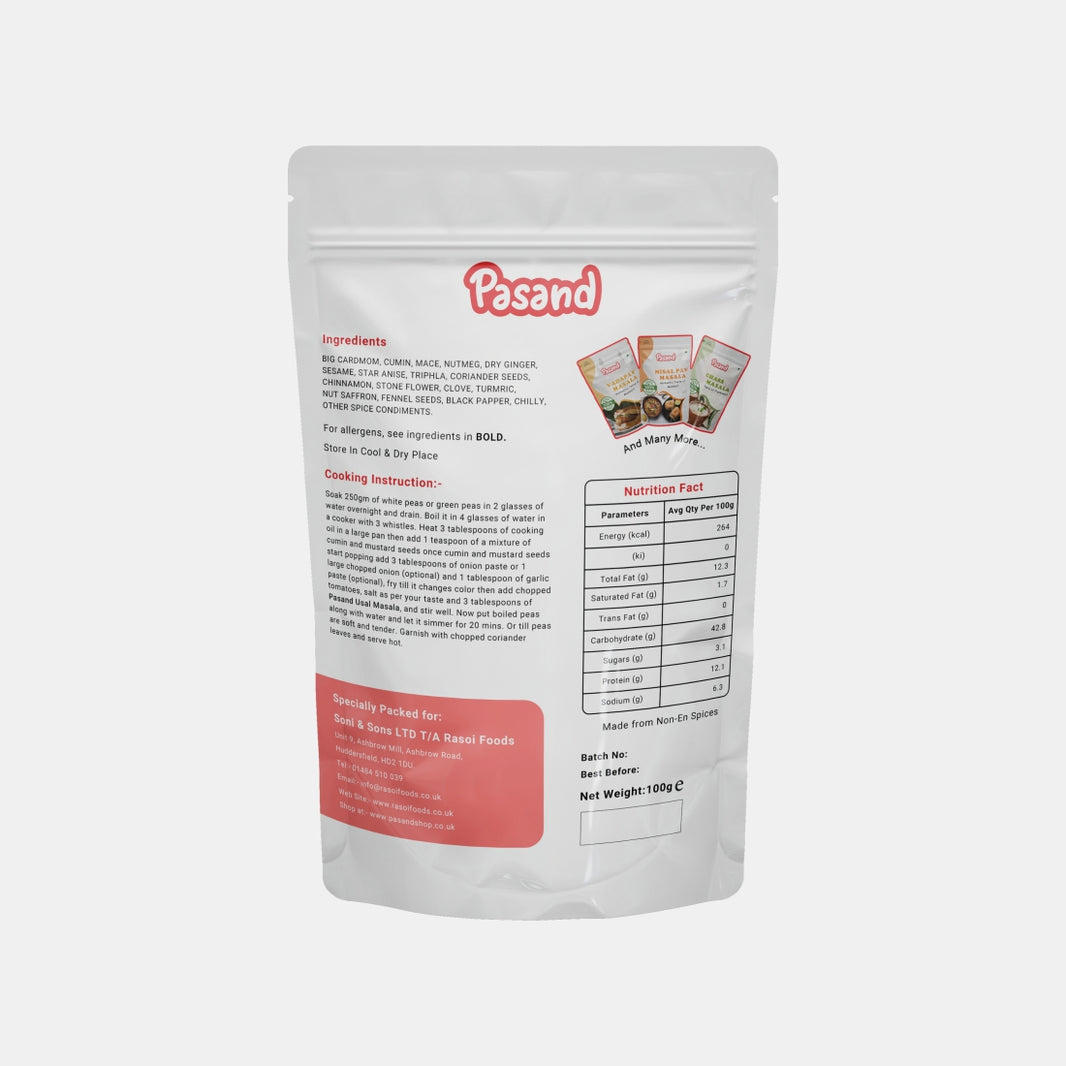 Pasand Usal Pav Masala 100g